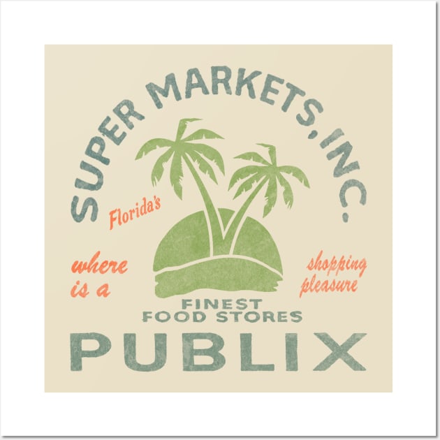 Publix Supermarkets Inc Wall Art by trippy illusion